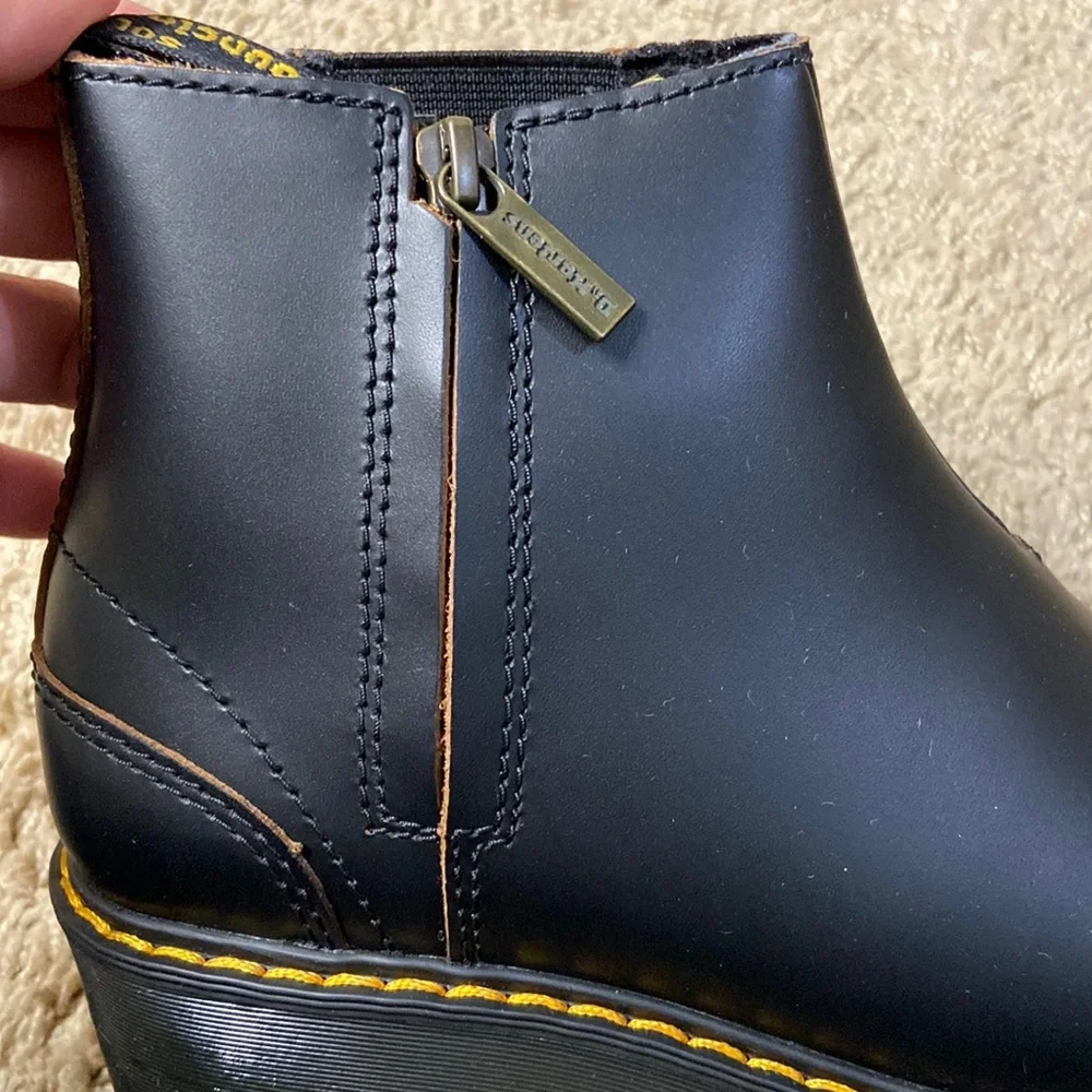 Dr. Martens Rometty II Chelsea black smooth leather Size 6 - Picture 8 of 10